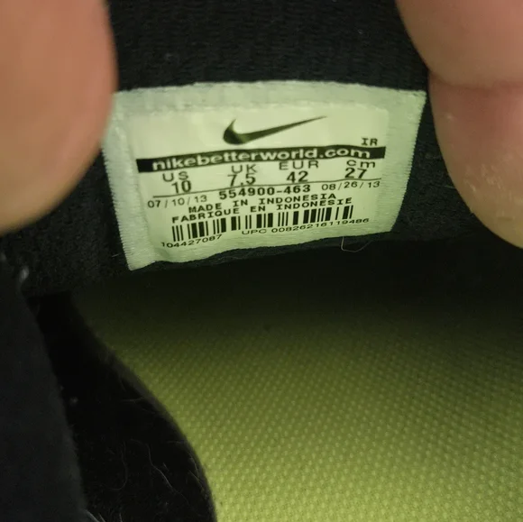 Nike Revolution 2 Running Shoes Womens Sz 10 Athletic Sneakers Trainers Black. - Picture 9 of 9